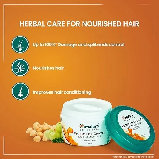 Himalaya Herbals Protein Hair Cream for Normal Hair, 100ml image 5