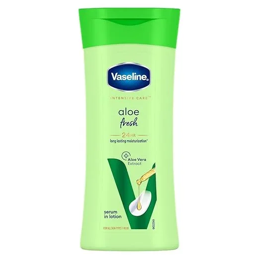 Vaseline, Intensive Care Aloe Fresh Body Lotion, 90 ml