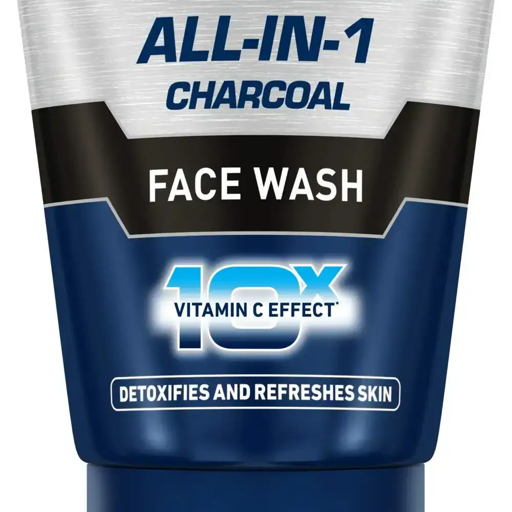 NIVEA Men All in 1 Face Wash 100gm for Activated Charcoal Purifying Cleanser image 3