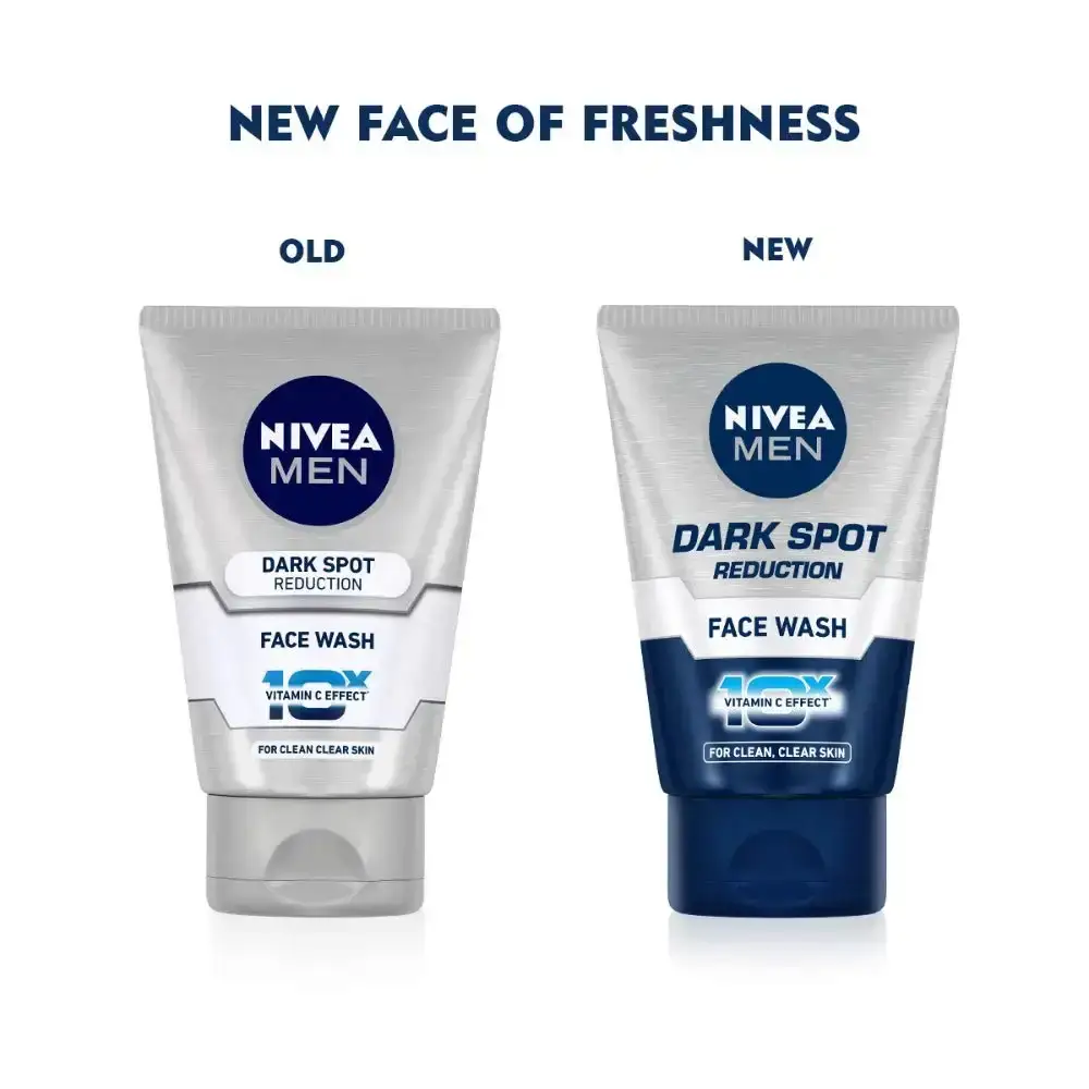 NIVEA Men Face Wash, Dark Spot Reduction, 50g image 5
