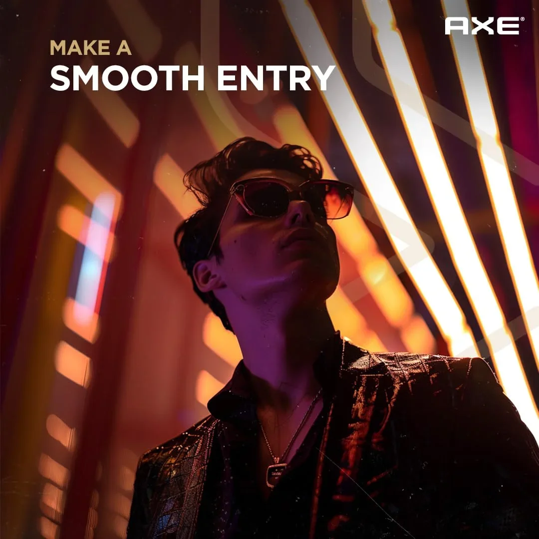 Axe Dark Temptation No Gas Deodorant Spray 154ml, Premium, Long-Lasting Body Fragrance for Men image 2