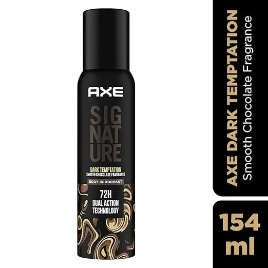 Axe Dark Temptation No Gas Deodorant Spray 154ml, Premium, Long-Lasting Body Fragrance for Men image 10