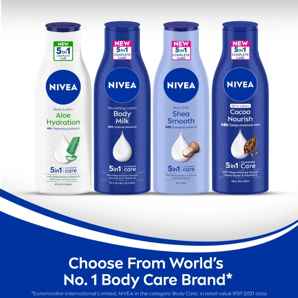NIVEA Cocoa Nourish 200ml Body Lotion, image 3
