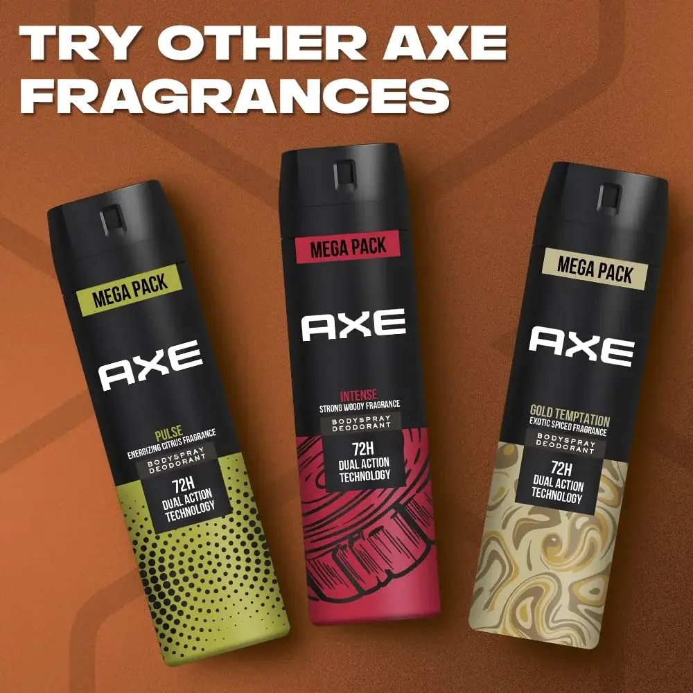 Axe Dark Temptation Deodorant Bodyspray, 215ml, Long-Lasting Chocolate Fragrance for Men image 3
