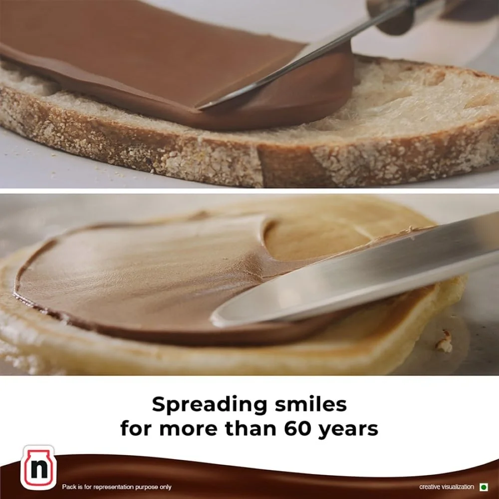 Nutella Hazelnut Spread with Cocoa 350g | Smooth & Delicious image 3
