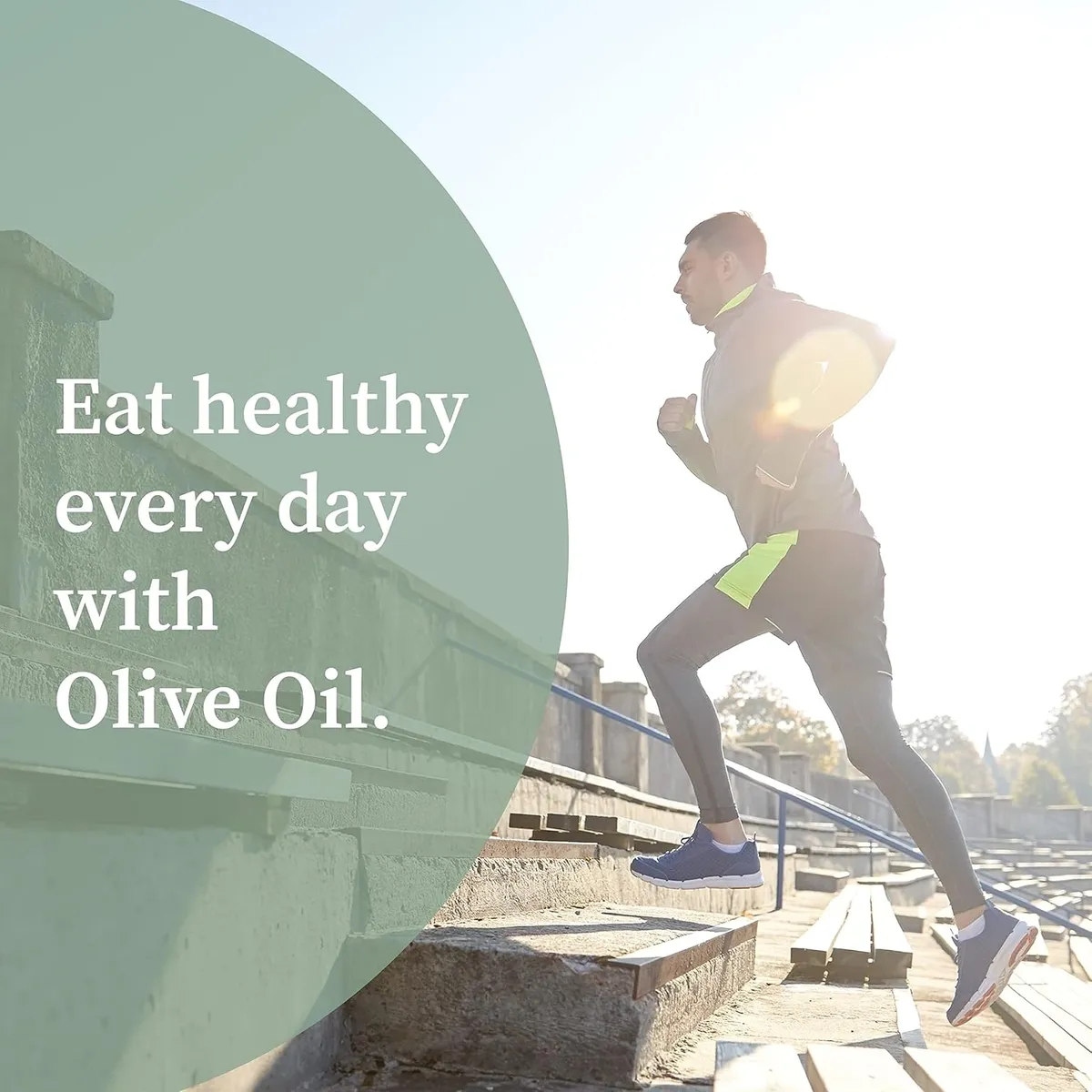 Oleev Active Olive Oil Blend 1 L Pouch  image 2