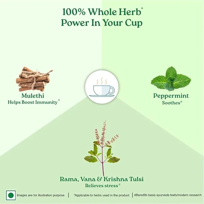 Organic India Tulsi Mulethi – 25 Tea Bags | Stress Relief & Digestive Health Tea image 6