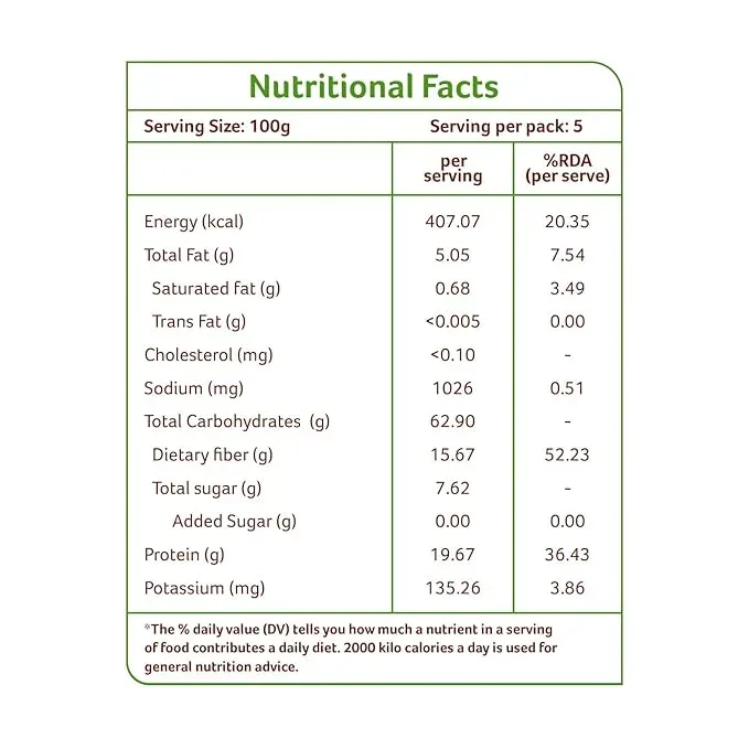 Organic Tattva Kabuli Chana, 500 g | Premium Organic Chickpeas image 2