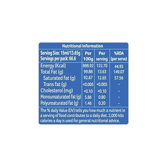 Organic Tattva Cold Pressed Coconut Oil 1 Ltr | Organic Cooking Oil image 5