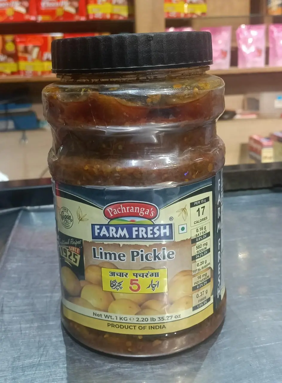  Pachranga’s Farm Fresh Lime Pickle - 1 kg image 3