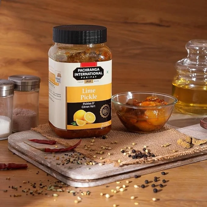  Pachranga's Lime Pickle: 1 Kg | Pachranga International Inc.| Tangy & Citrusy image 3