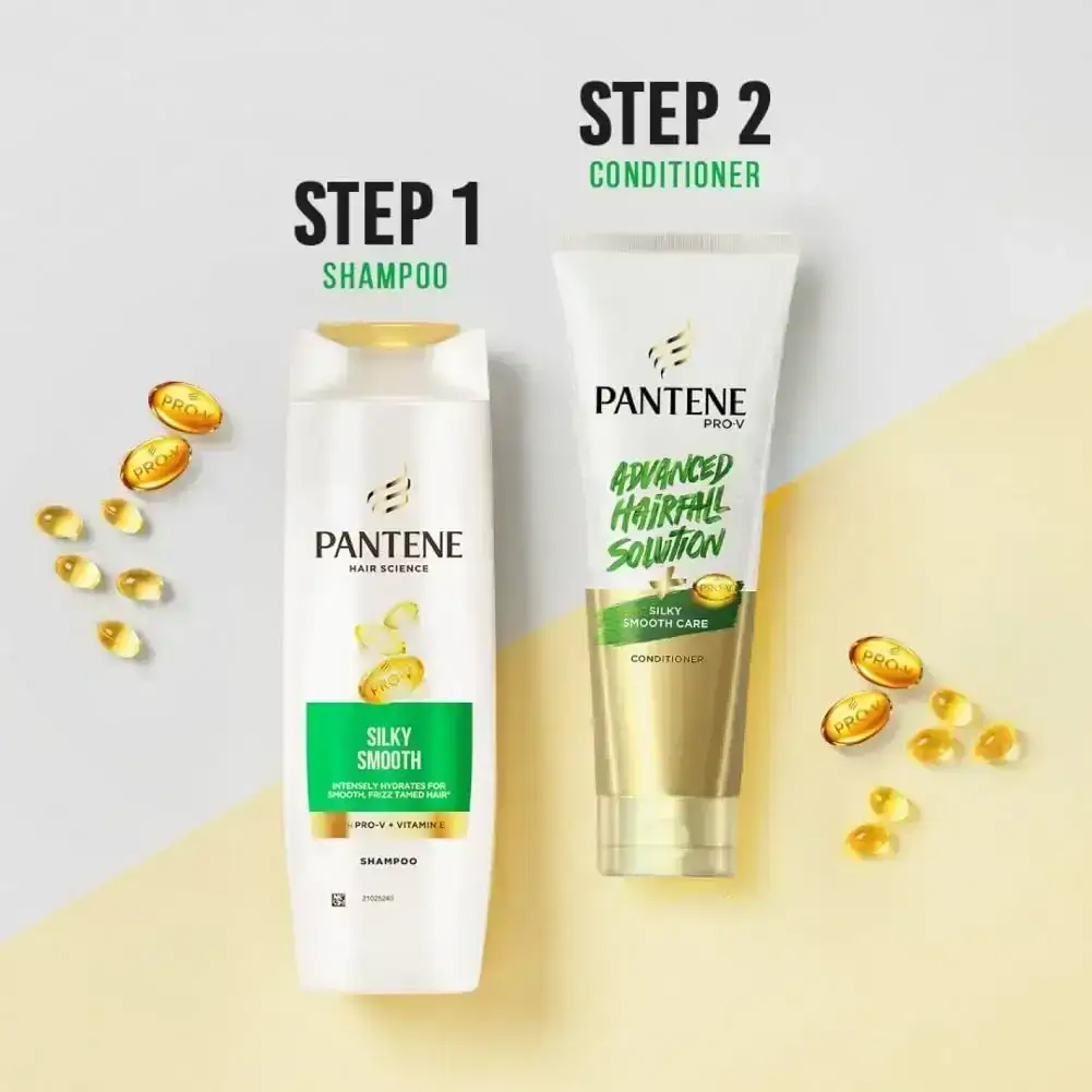 Pantene, Silky Smooth Shampoo, 180ML image 5