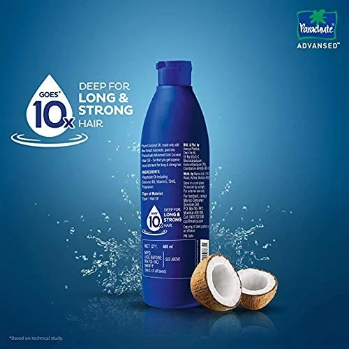 Parachute Advansed Gold Coconut Hair Oil, 280 ml image 2
