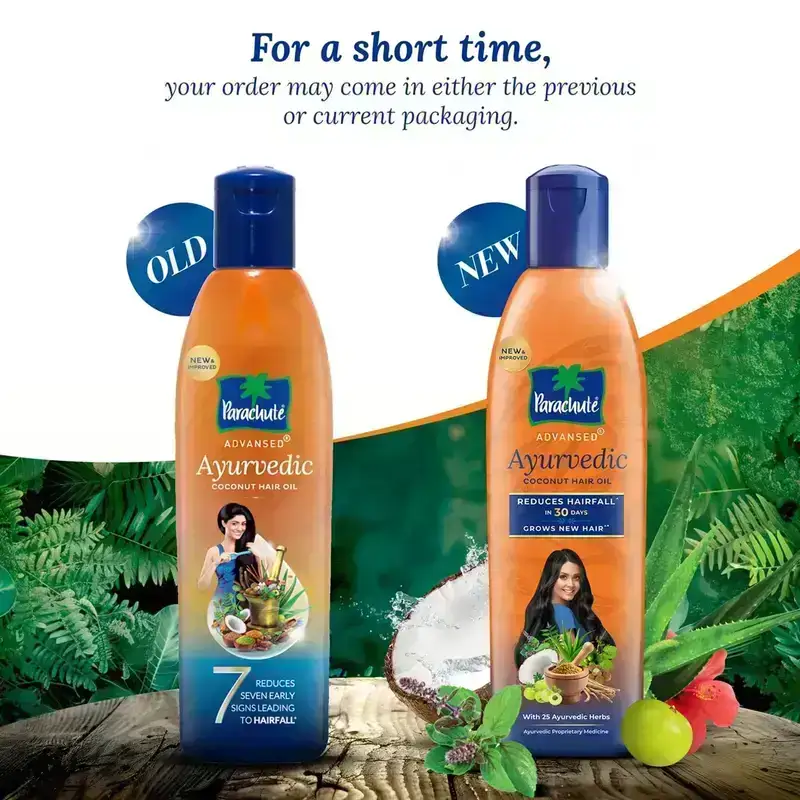 Parachute, Advansed Ayurvedic Coconut Hair Oil,300ml image 3