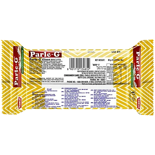 Parle Original Gluco Biscuits, 90 g (80 + 10 g Extra) image 2