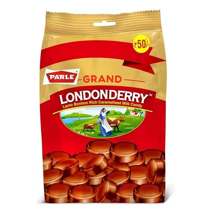 Parle Grand Caramel Londonderry Pouch, 198gm