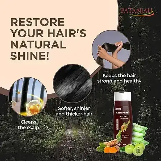Patanjali, Kesh Kanti Natural Hair Cleanser, 180ML image 4