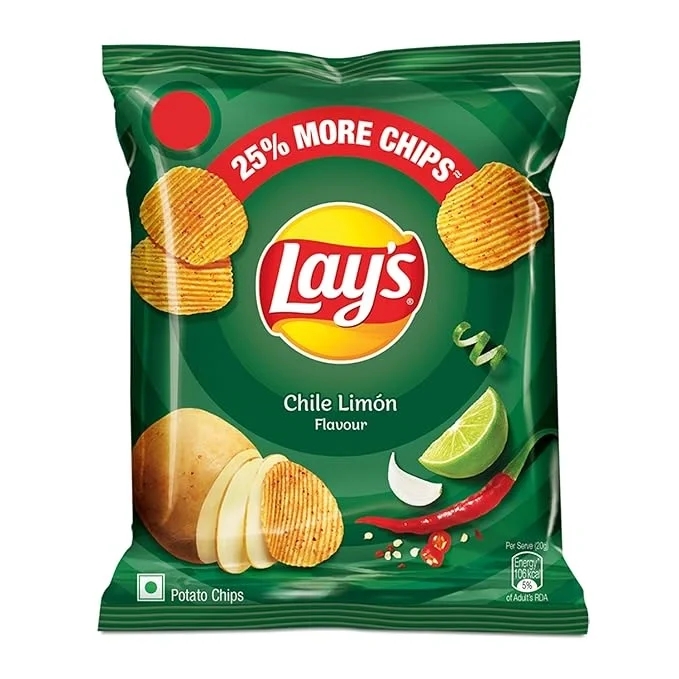 Lay's Chile Limon Potato Chips, a crunchy snack from PepsiCo.