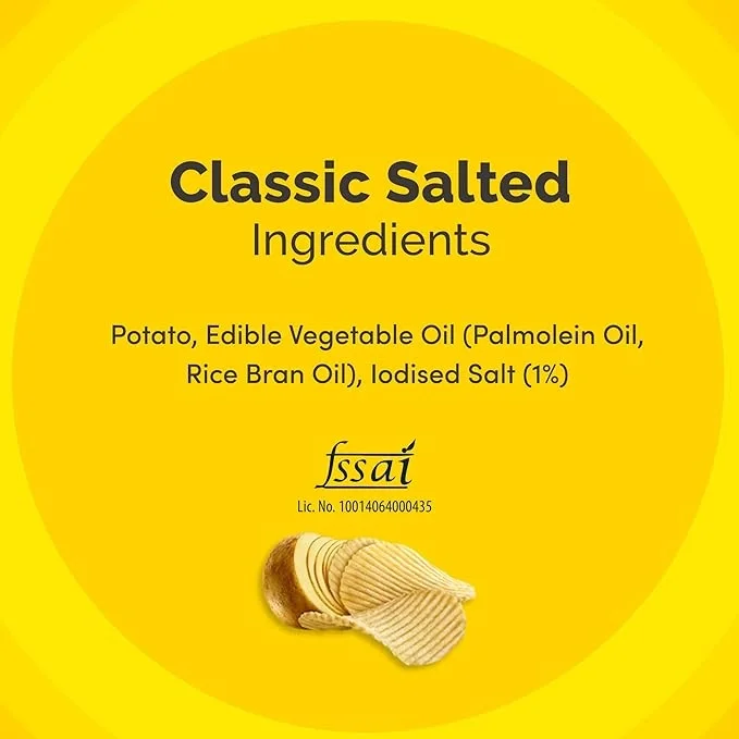  Lays Potato Chips Classic Salted, 73.7g image 6