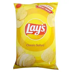 Lays Classic Salted Potato Chips, 73.7g