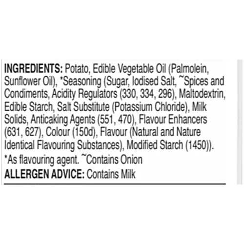  Uncle Chips Kaxilu Uncle Spicy Treat Potato Chips,52 Gram image 3