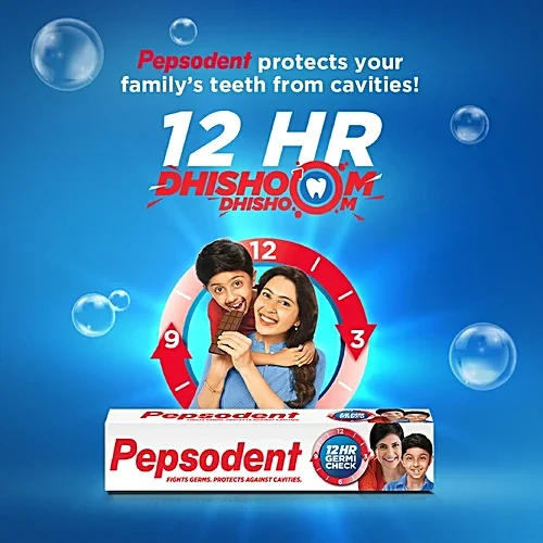 Pepsodent 12HR Germi Check Toothpaste (230gm Each) image 5