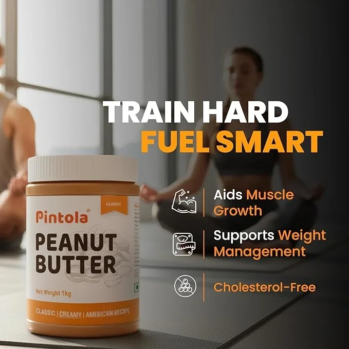 Pintola 1kg Original Classic Peanut Butter – Creamy & Nutritious Spread image 4