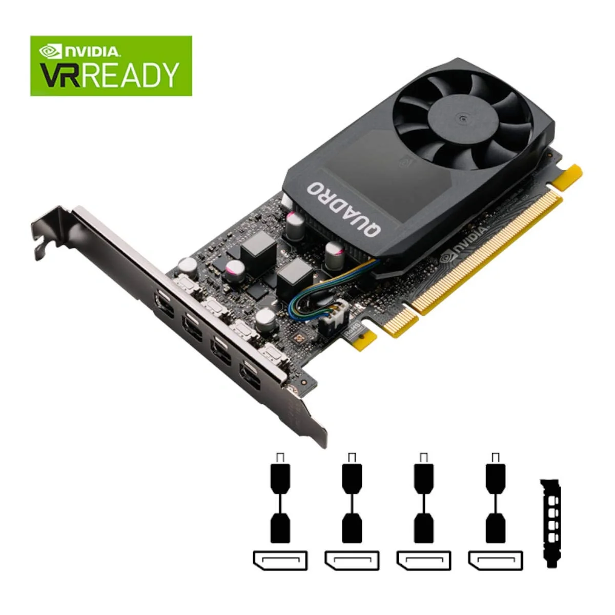 PNY QUADRO P620 2GB Graphic Card (VCQP620V2-PB) image 3