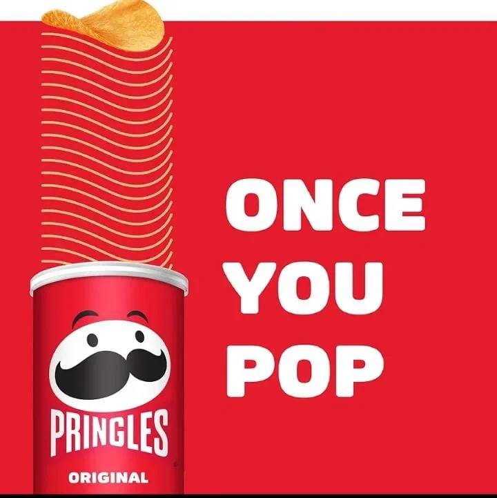 Pringles Original Patoto Chips107 G, No Artificial Colours image 3