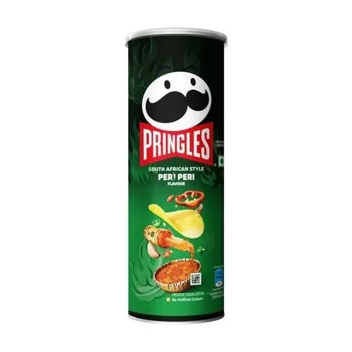 Pringles Peri Peri Jar, 102 Gram - Salted