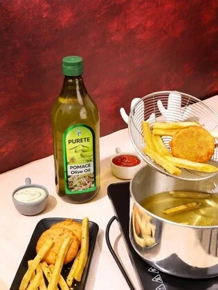 Purete Pomace Olive Oil 1 Litre – Ideal for Indian Cooking & Deep Frying image 4