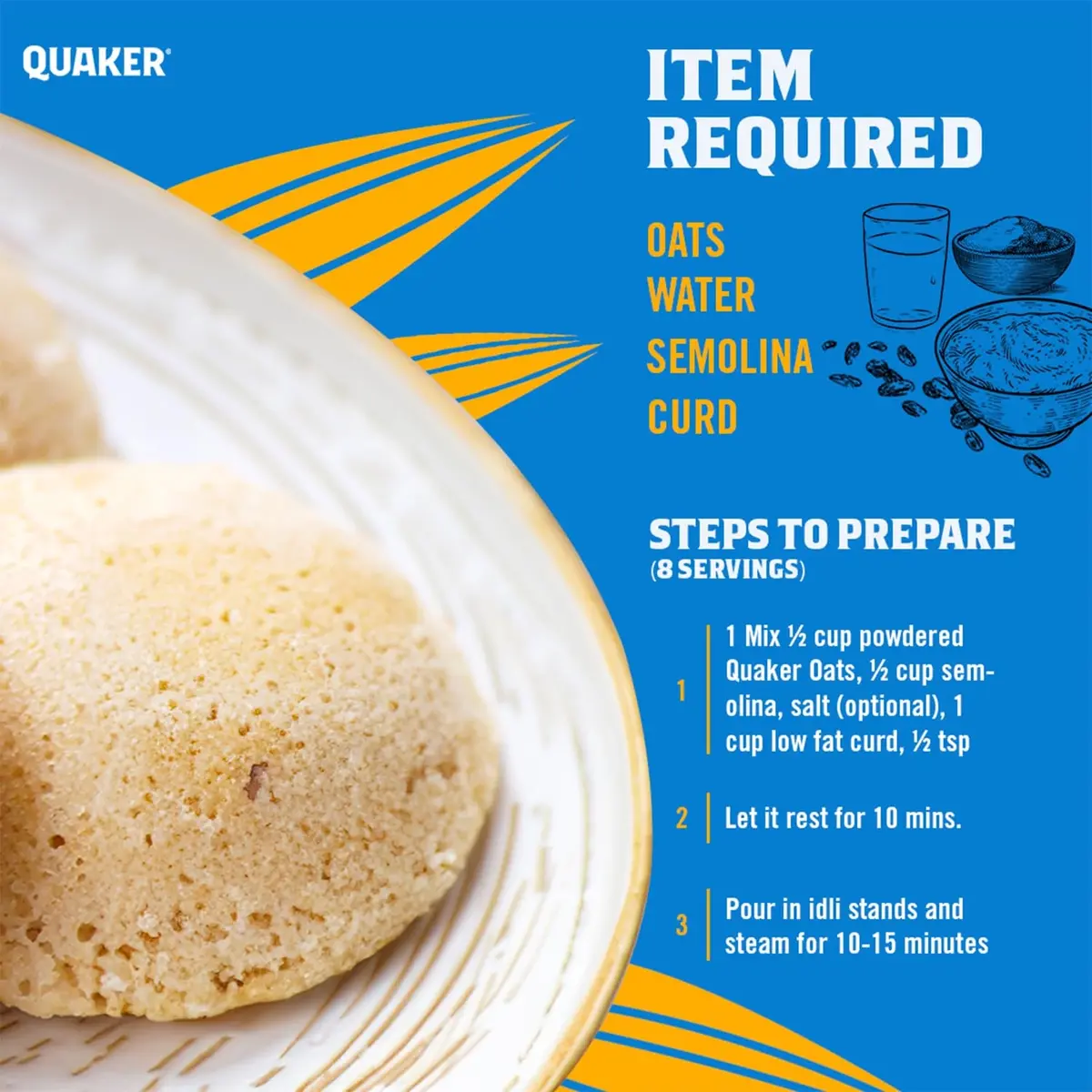 Quaker Oats 400g | Rolled Wholegrain Oats | Nutritious Breakfast image 7