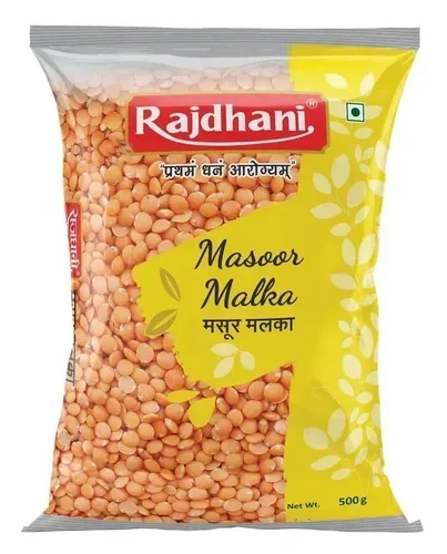 Rajdhani Masoor Malka Dal 500g – Premium Quality Split Masoor Lentils