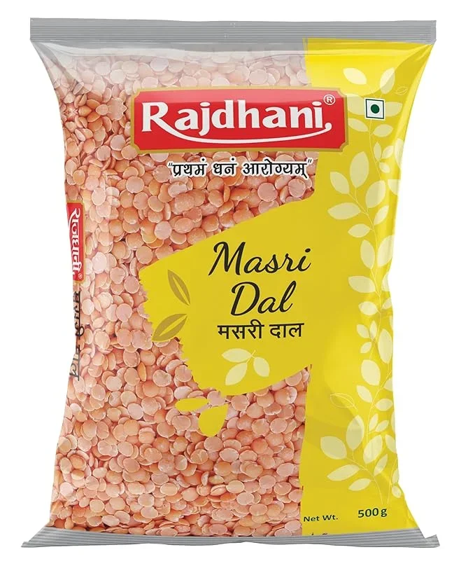 Rajdhani Masri Dal 500g – Premium White Kidney Beans