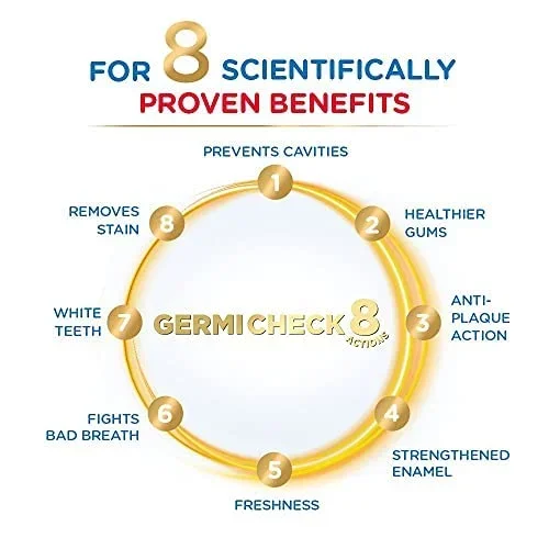 Pepsodent Germi Check Cavity Protection, 2 x 150 g with Save Rs. 18/- image 3
