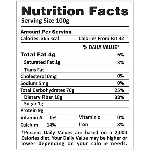 Rajdhani Makki Atta - 1kg, Gluten-Free Maize Flour | High Fibre & Protein image 3