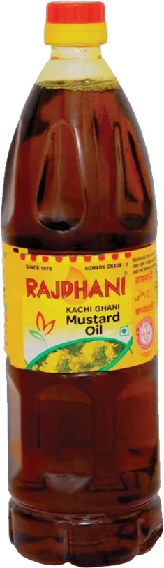 Rajdhani Kachhi Ghani Sarson Oil 1 Ltr