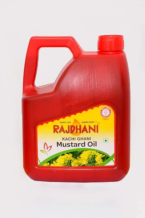 Rajdhani Pure Mustard (Sarson) Oil 5 Ltr Pack