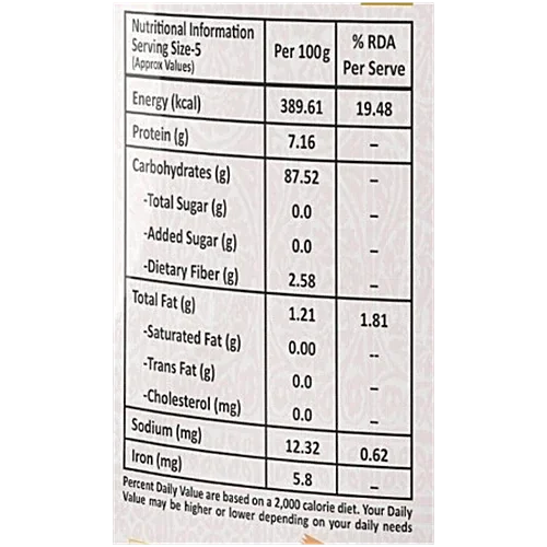 Rajdhani, Poha Mota, 500gm, Premium Flattened Rice Flakes  image 2