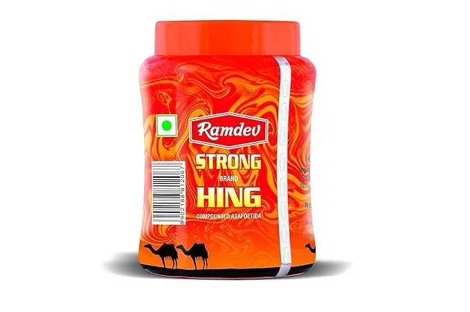 Ramdev Hing Powder 50g | Strong Asafoetida for Cooking