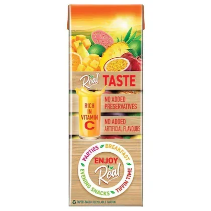 Real Fruit Power Mixed Fruit Juice 180 ml image 2
