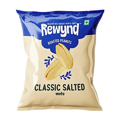 Rewynd Classic Roasted Salted Peanuts, 150gm