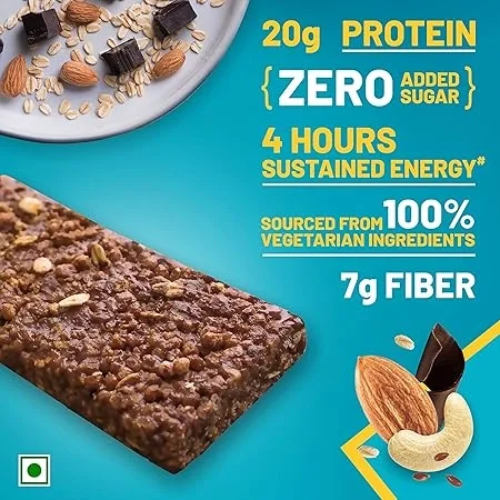  Ritebite Max Protein Bar - Choco Slim, 67G image 3