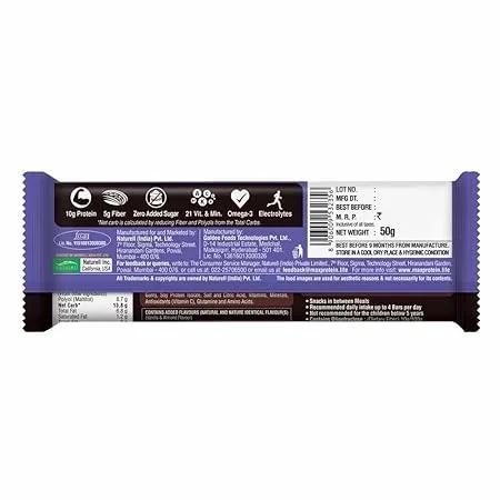  RiteBite Max Protein Daily Choco Almond Protein Bar ,50 Gram image 3