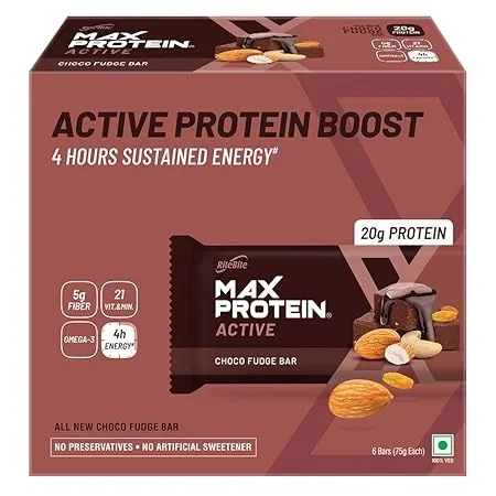  RiteBite Max Protein Active Choco Fudge Protein Bars 75g (Pack of 1) image 2