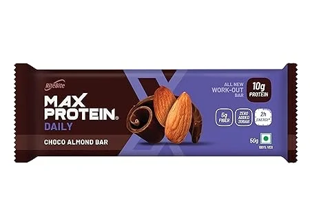  RiteBite Max Protein Daily Choco Almond Protein Bar ,50 Gram image 4