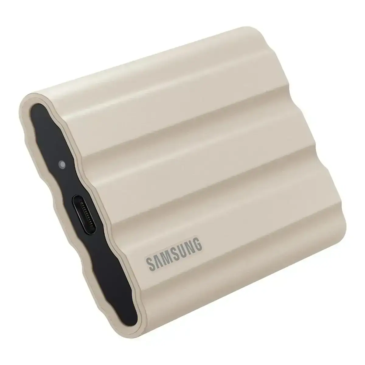 Samsung T7 Shield Portable SSD 1TB USB 3.2 Gen2 External SSD, Beige, Up to 1,050MB/s, Rugged, IP65 Water & Dust Resistant, for Photographers, Content Creators and Gaming, Mac Compatible, MU-PE1T0K, 3 Year Warranty image 2