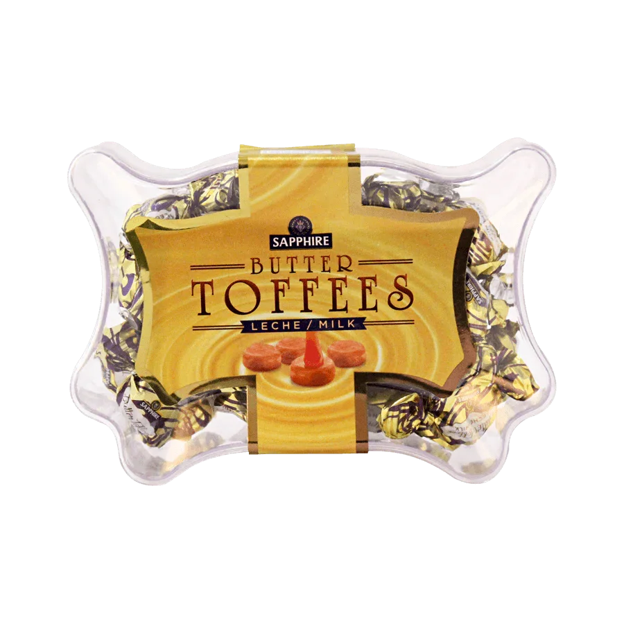 Sapphire Butter Toffees Leche / Milk, 175gm