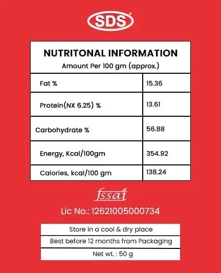 SDS Dal Makhni Masala 50g | Authentic Indian Spice Blend image 5