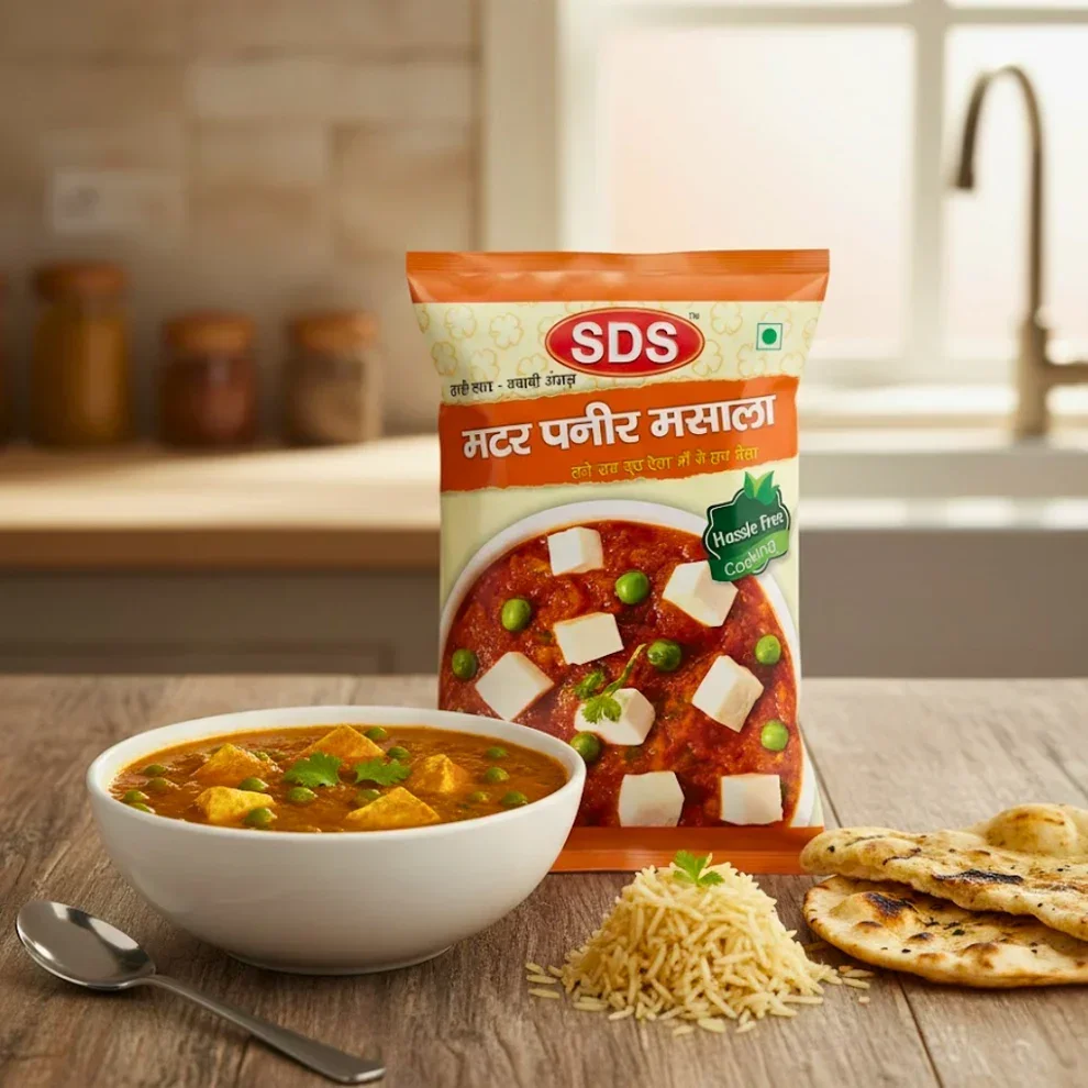 SDS Matar Paneer Masala – 40g | Homemade Spice Blend for Healthy Cooking image 8